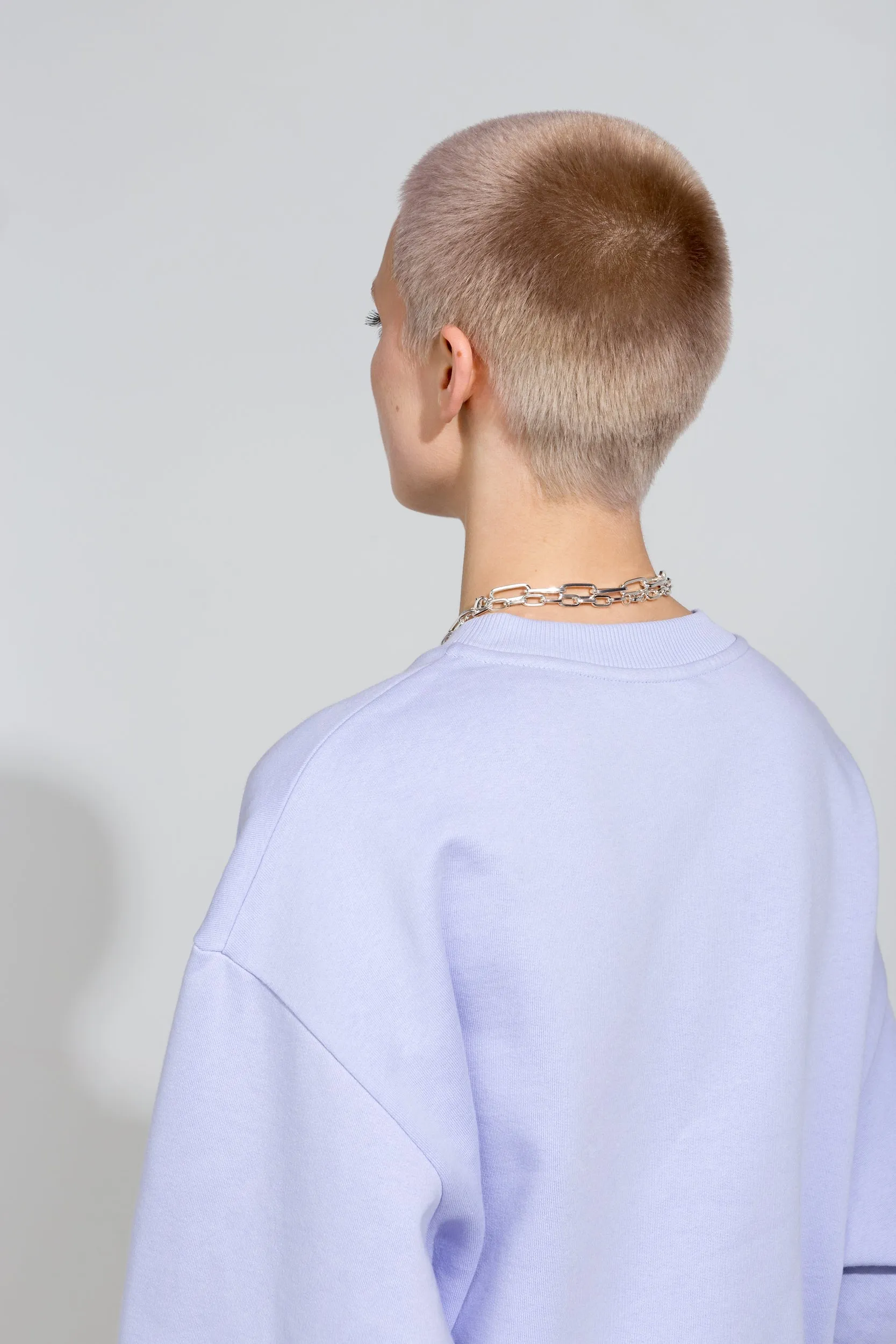 Naila Oversized Sweatshirt Lilac