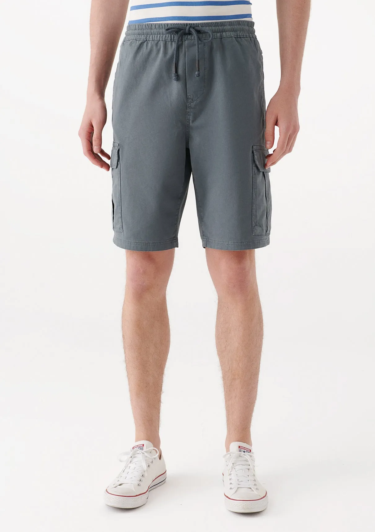 Navy Cargo Shorts