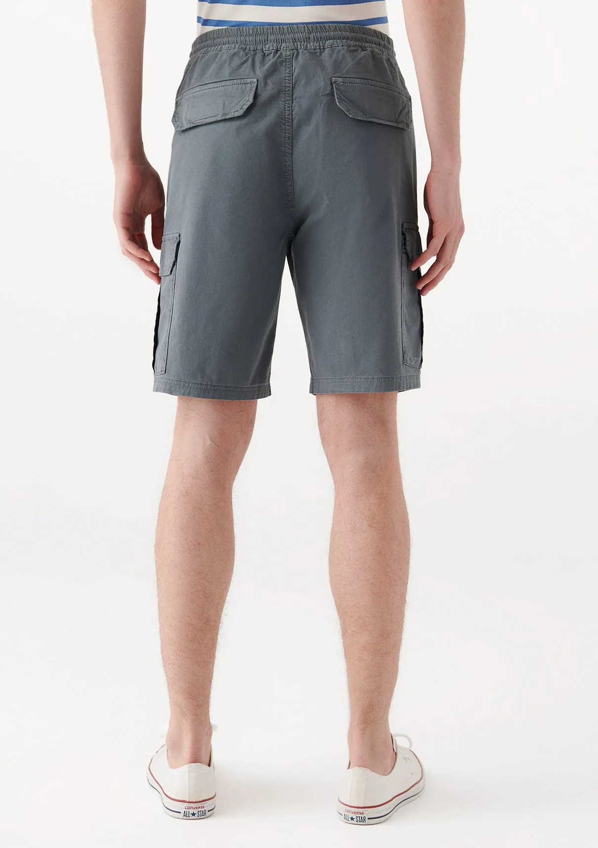 Navy Cargo Shorts