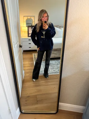Navy Martini Sweater
