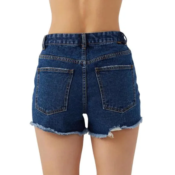 NEW O'NEILL samira shorts in dark indigo