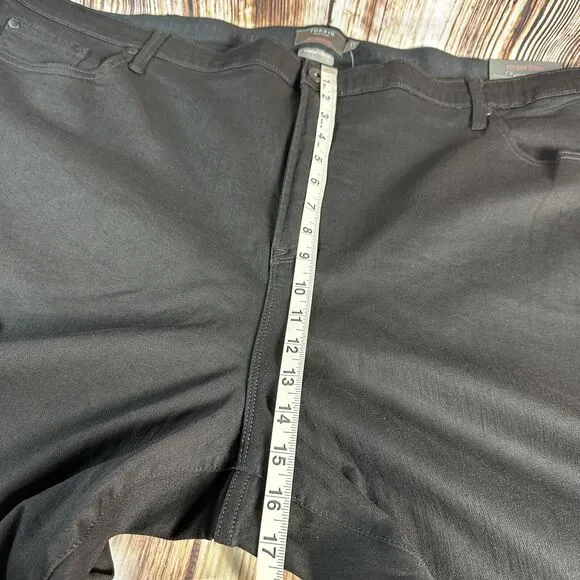 NEW Torrid SKY HIGH SKINNY Size 30 T Black High Rise Jeans Denim Pants 53x29