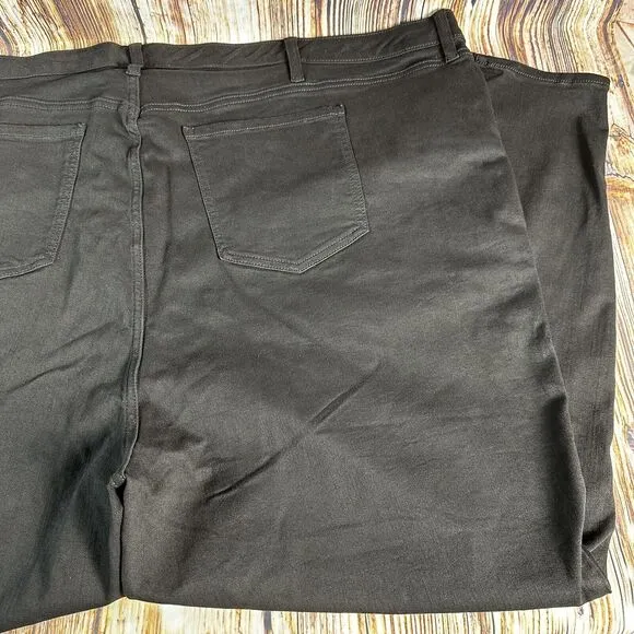 NEW Torrid SKY HIGH SKINNY Size 30 T Black High Rise Jeans Denim Pants 53x29