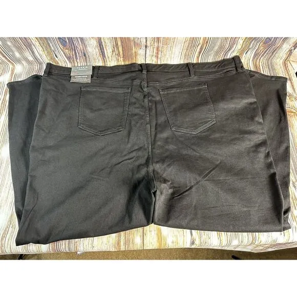 NEW Torrid SKY HIGH SKINNY Size 30 T Black High Rise Jeans Denim Pants 53x29