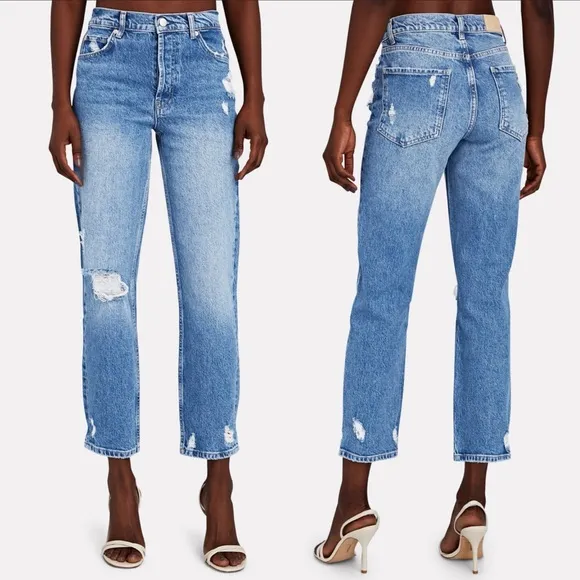NWOT Rails Melrose Slim Straight-Leg Jeans 29
