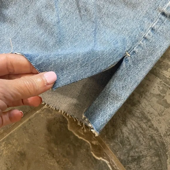 NWT EDWIN Jeans Cai Shorts 7&quot; in Sense Sz 30 $138
