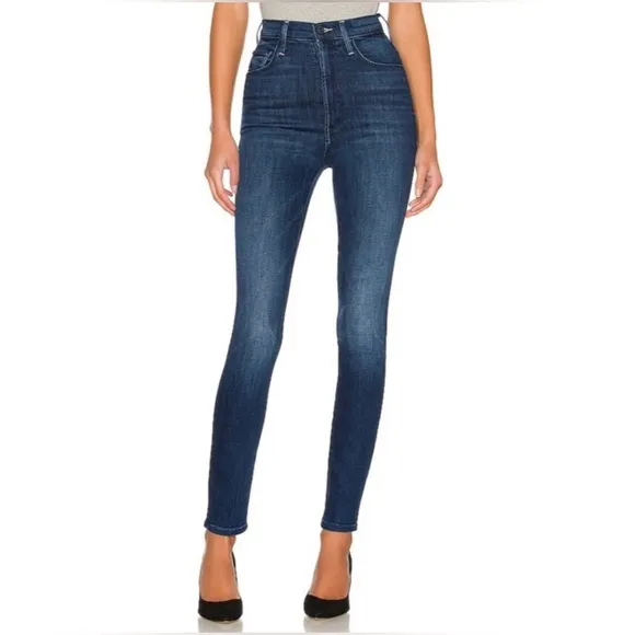 NWT - Mother Denim High Waisted Hoover, Size 25, Wash Anchor Point
