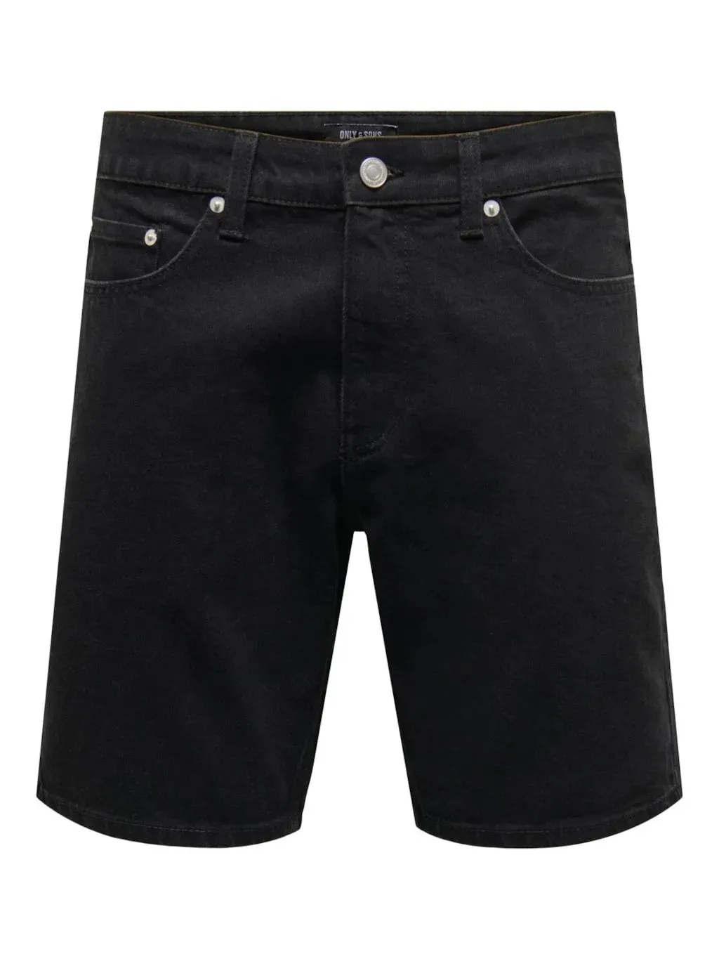 Only & Sons Denim Shorts Black