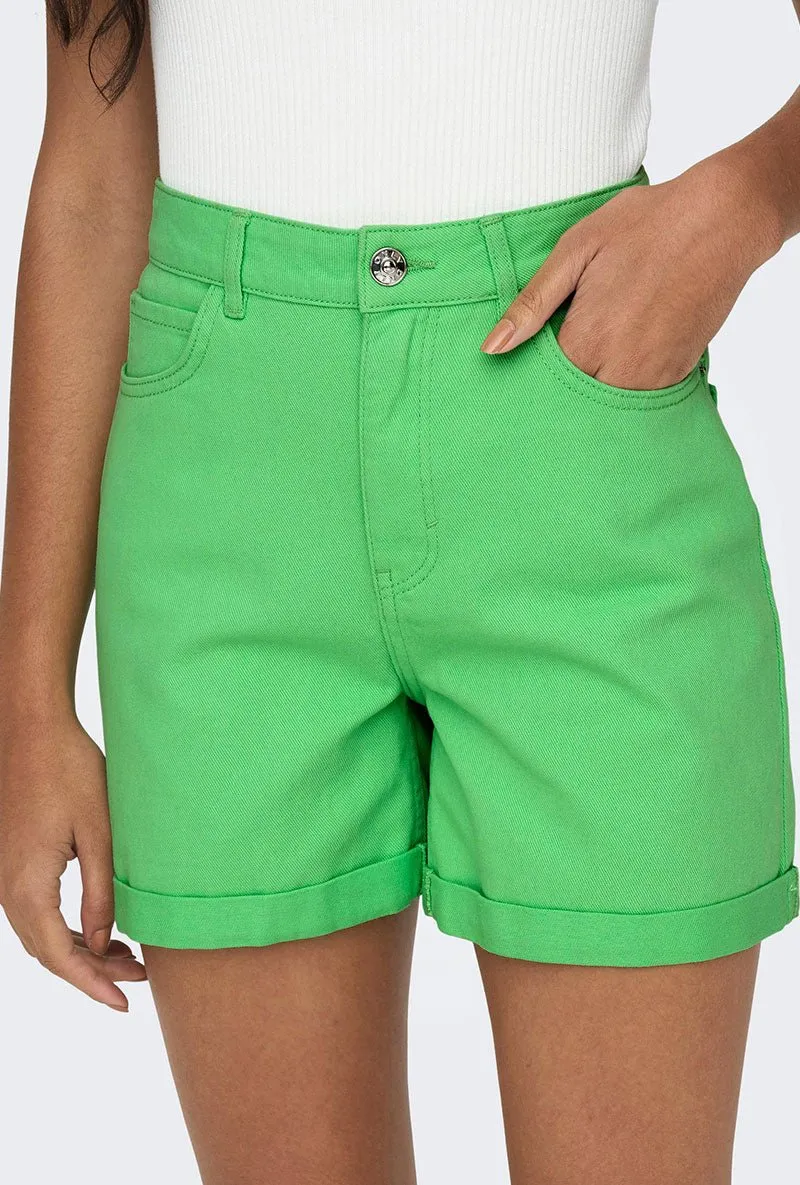 ONLY VEGA HW MOM SHORTS