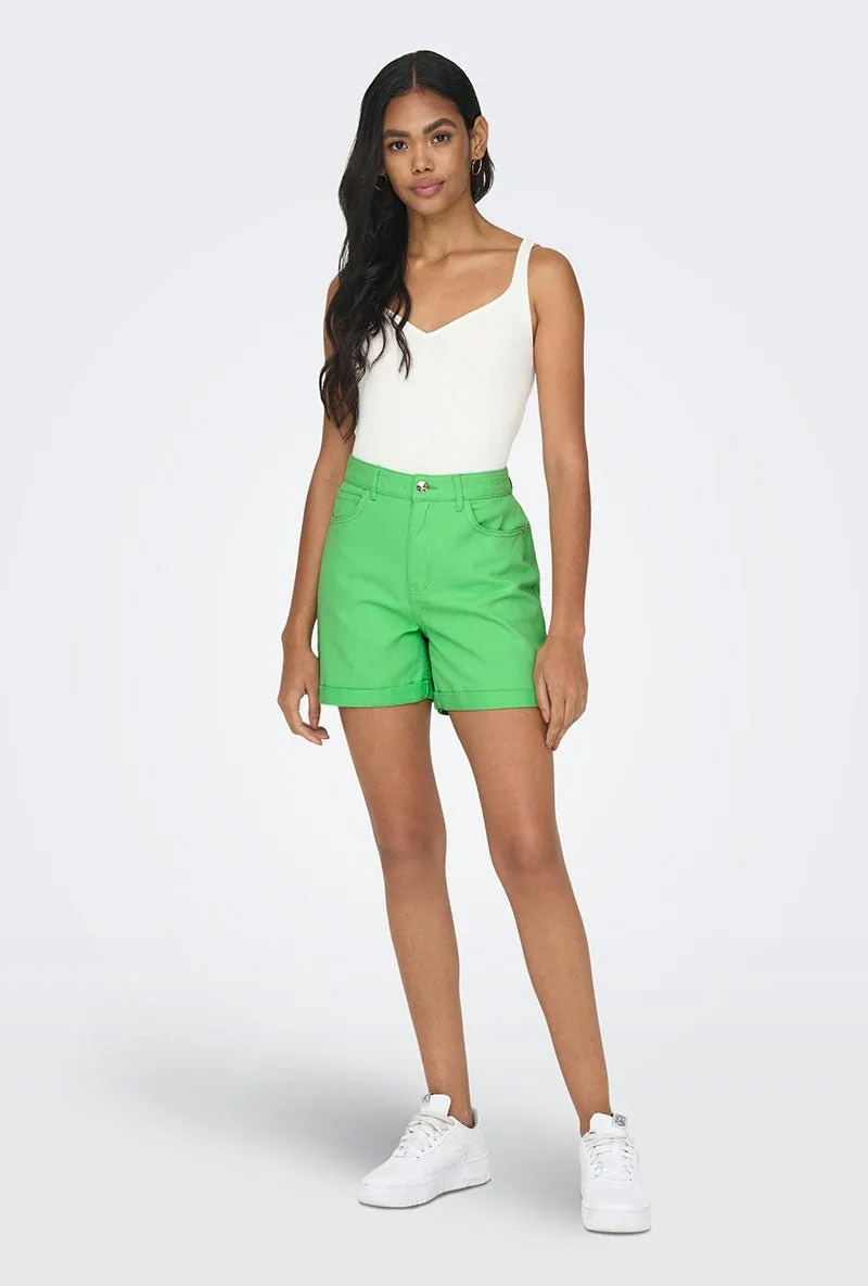 ONLY VEGA HW MOM SHORTS