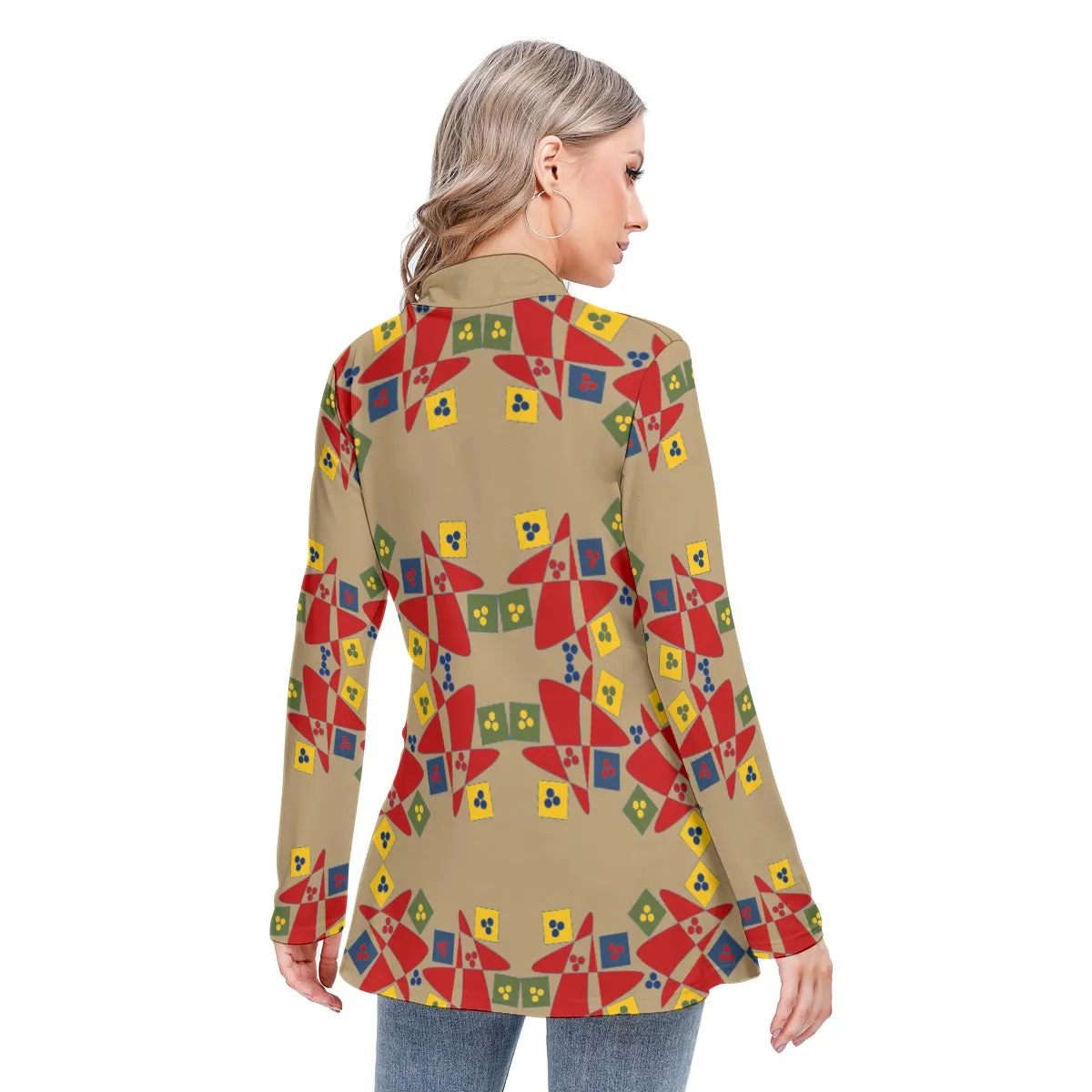 Origen Destination Women's Long-sleeved Casual Tunic Blouse