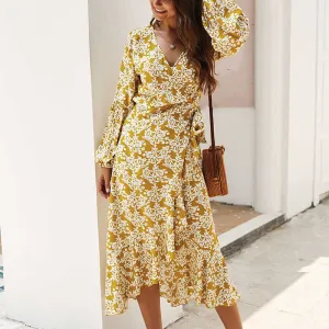 Original Design Autumn and Winter Bohemian Sexy Dress