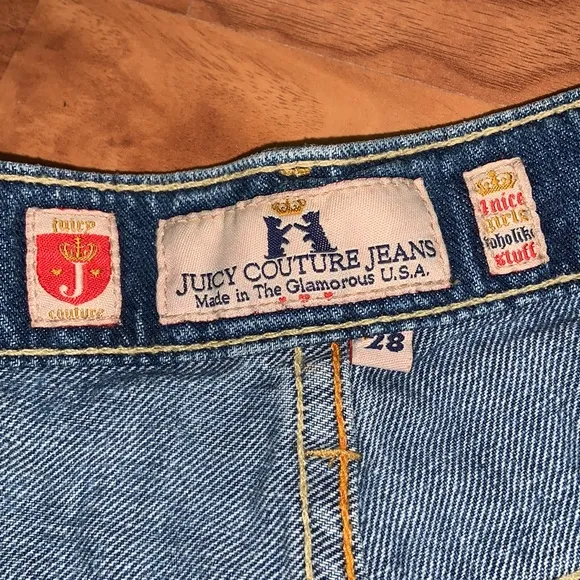 Original Juicy Couture ✨RARE!✨ Raw Hem Shorts