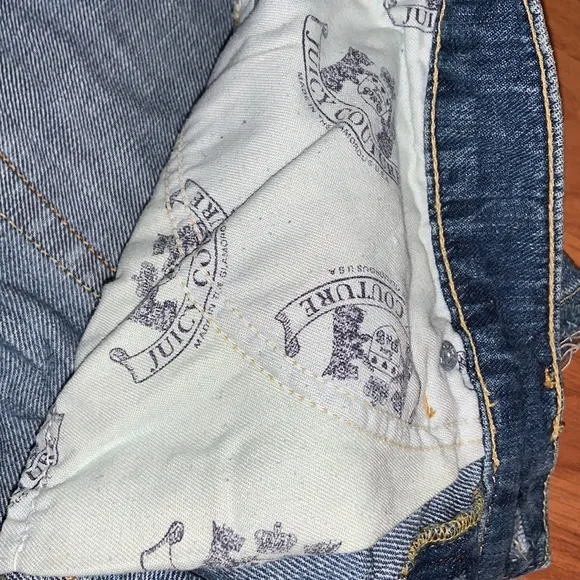 Original Juicy Couture ✨RARE!✨ Raw Hem Shorts