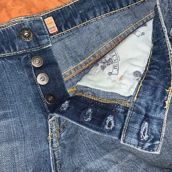 Original Juicy Couture ✨RARE!✨ Raw Hem Shorts