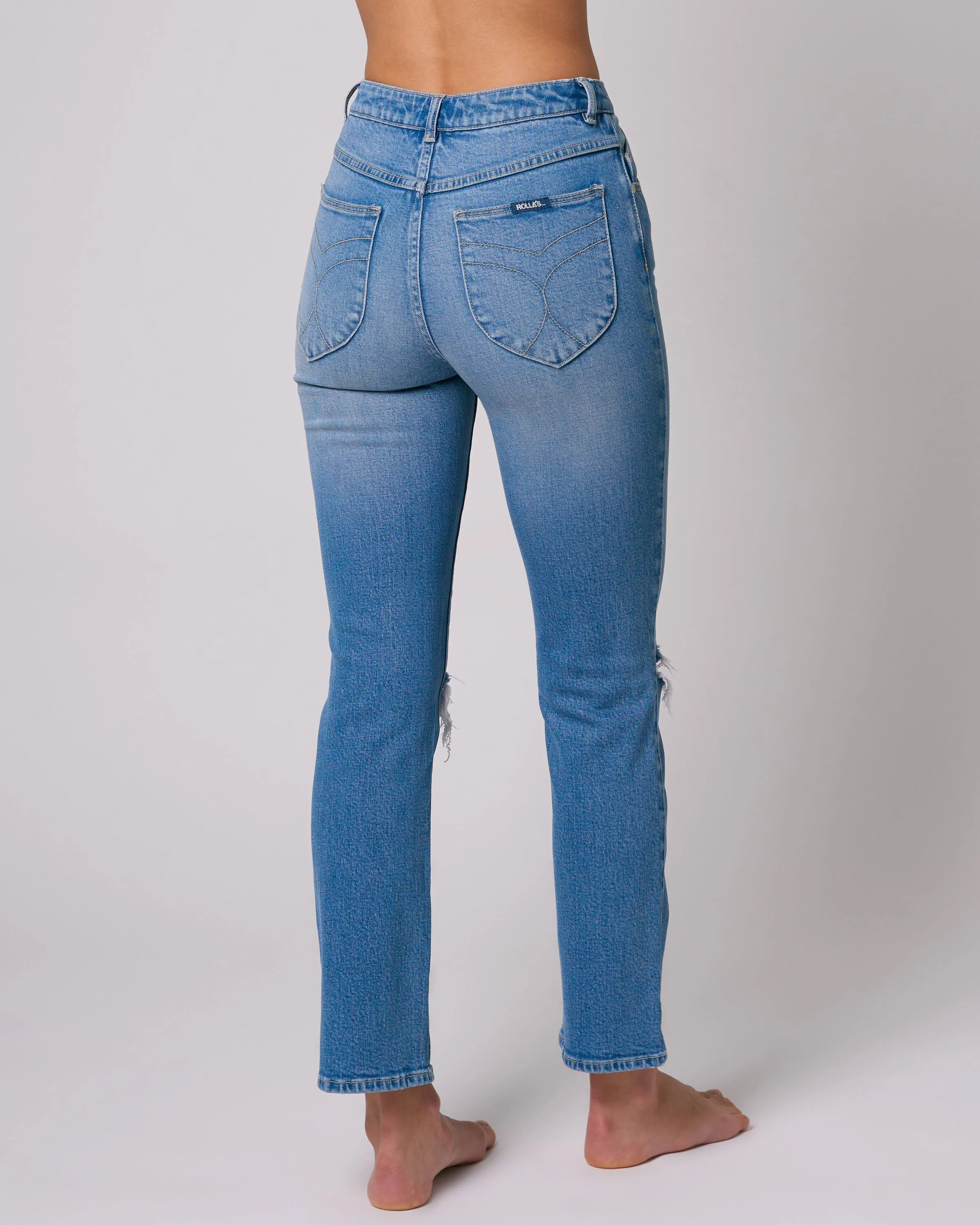 Original Straight Jean in Mika Worn