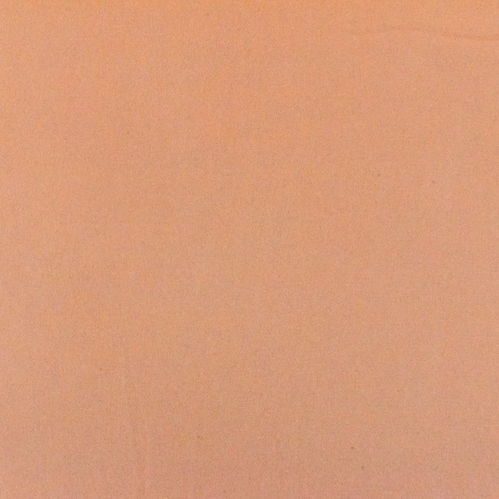 Peach Orange Solid Rayon Momie Crepe Woven Fabric