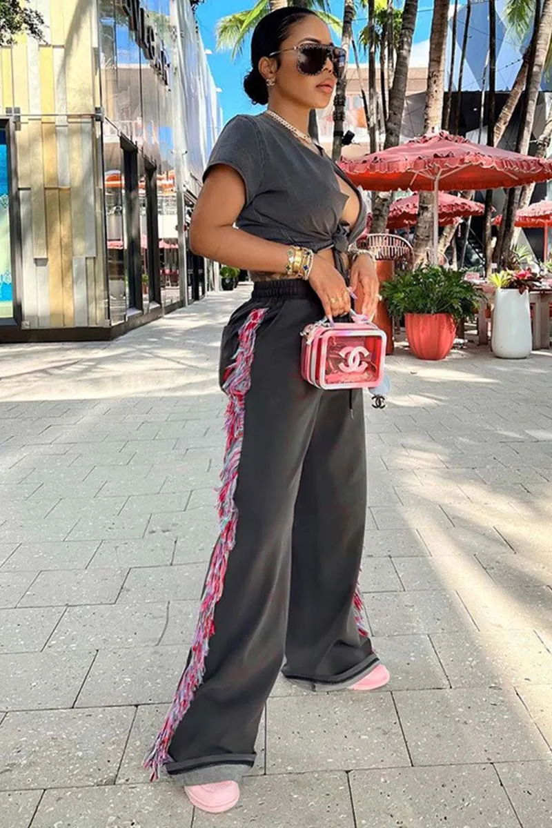 PH746 High-Waisted Drawstring Pants