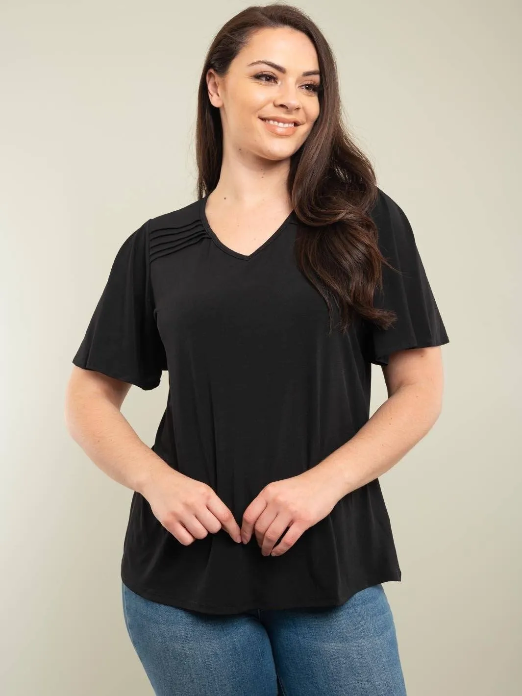 PLUS SIZE TUNIC TOP