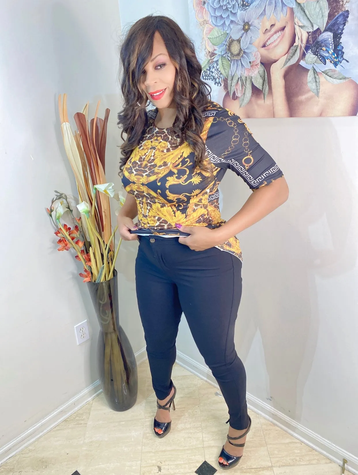 Plus Sizes! SUPER Stretchy HIGH-WAISTED Jeans! Jeggings!