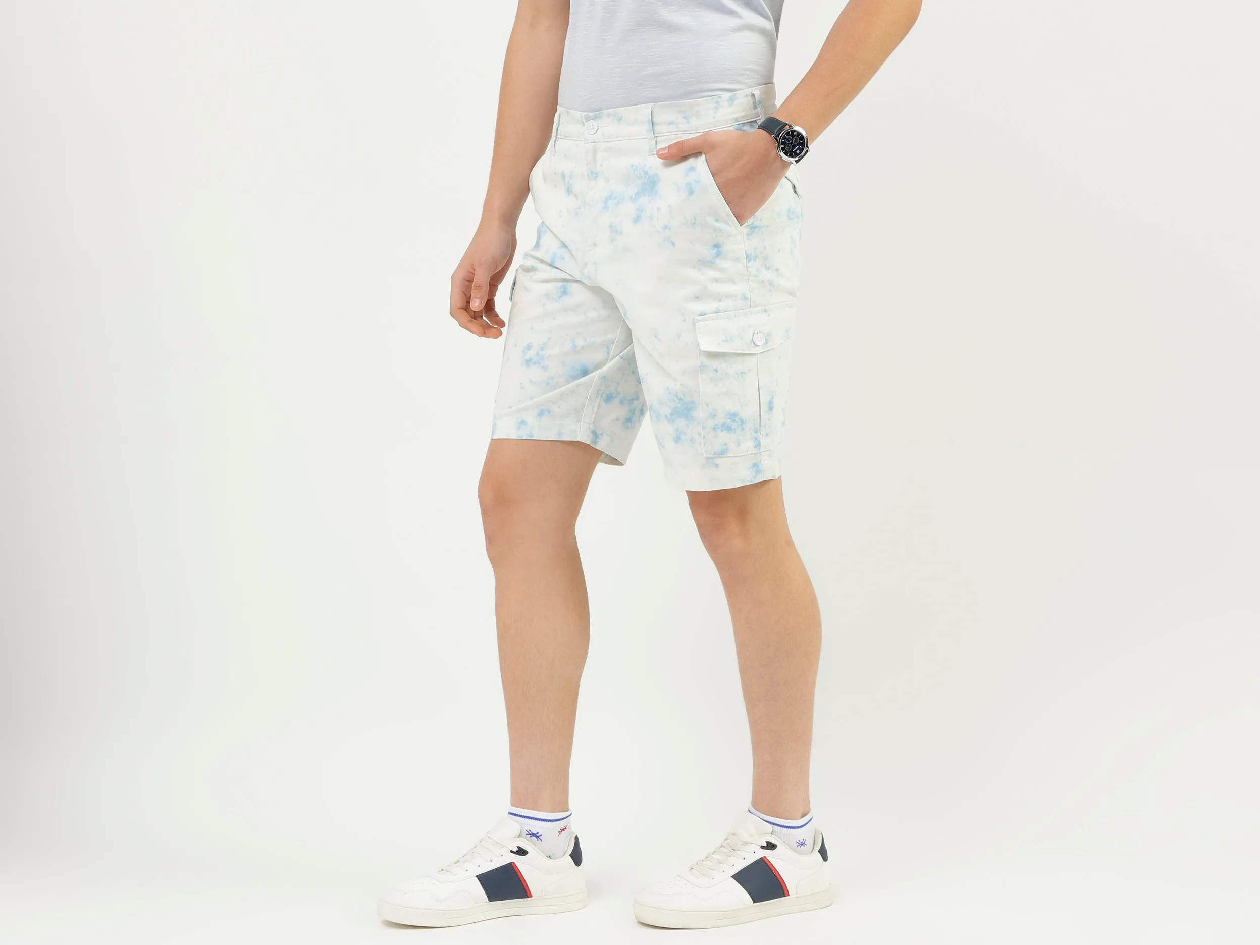 Printed Regular Fit Shorts