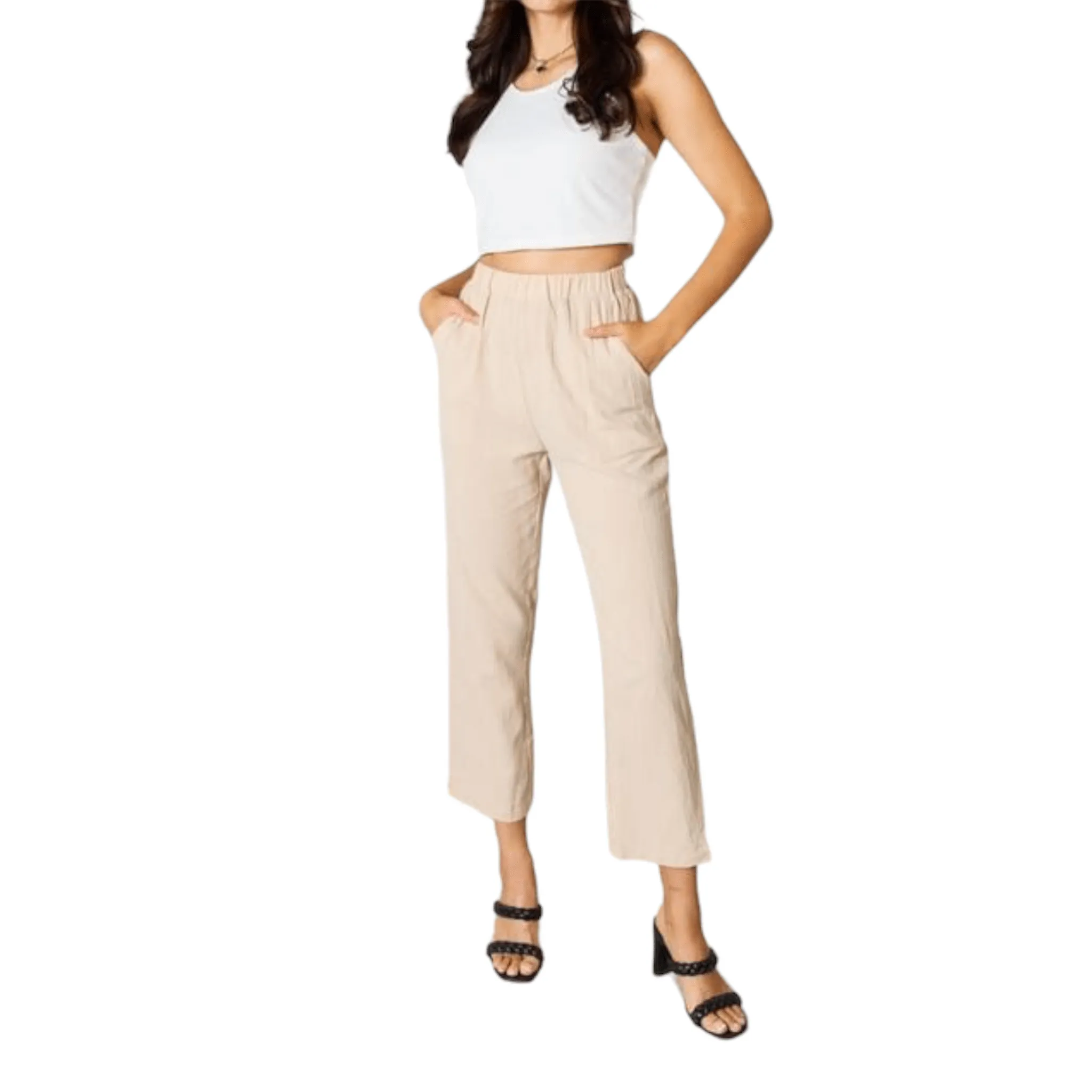 Pull-On Pants with Pockets