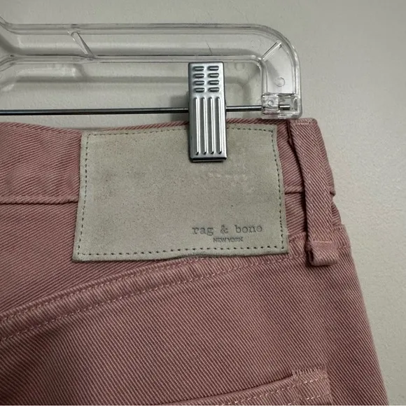 Rag &amp; Bone NWOT Blush 90’s High Rise Crop Jeans size 28