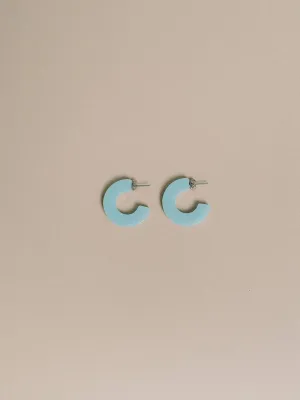 Ray Chunky Hoop Earrings - Cabo
