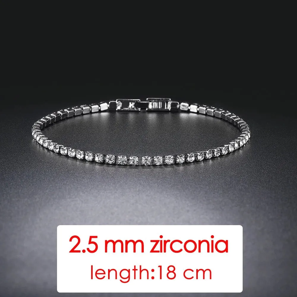 Rose Gold Wedding Bracelet For Women Party Friends Gift Jewelry