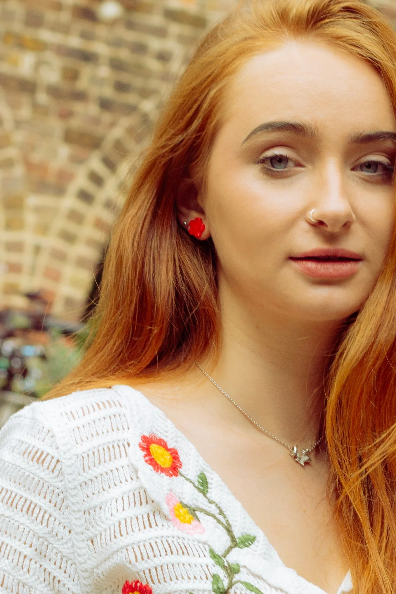 Sakura Cherry Blossom Stud Earrings