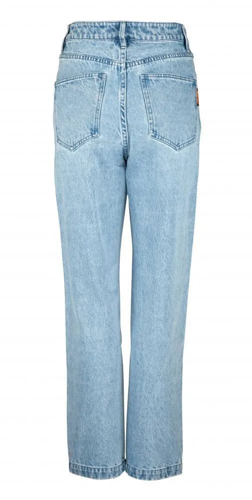 Santa Cruz Womens Pant Classic Dad Jeans - Bleach Blue