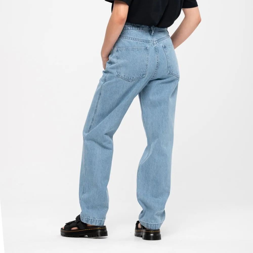 Santa Cruz Womens Pant Classic Dad Jeans - Bleach Blue