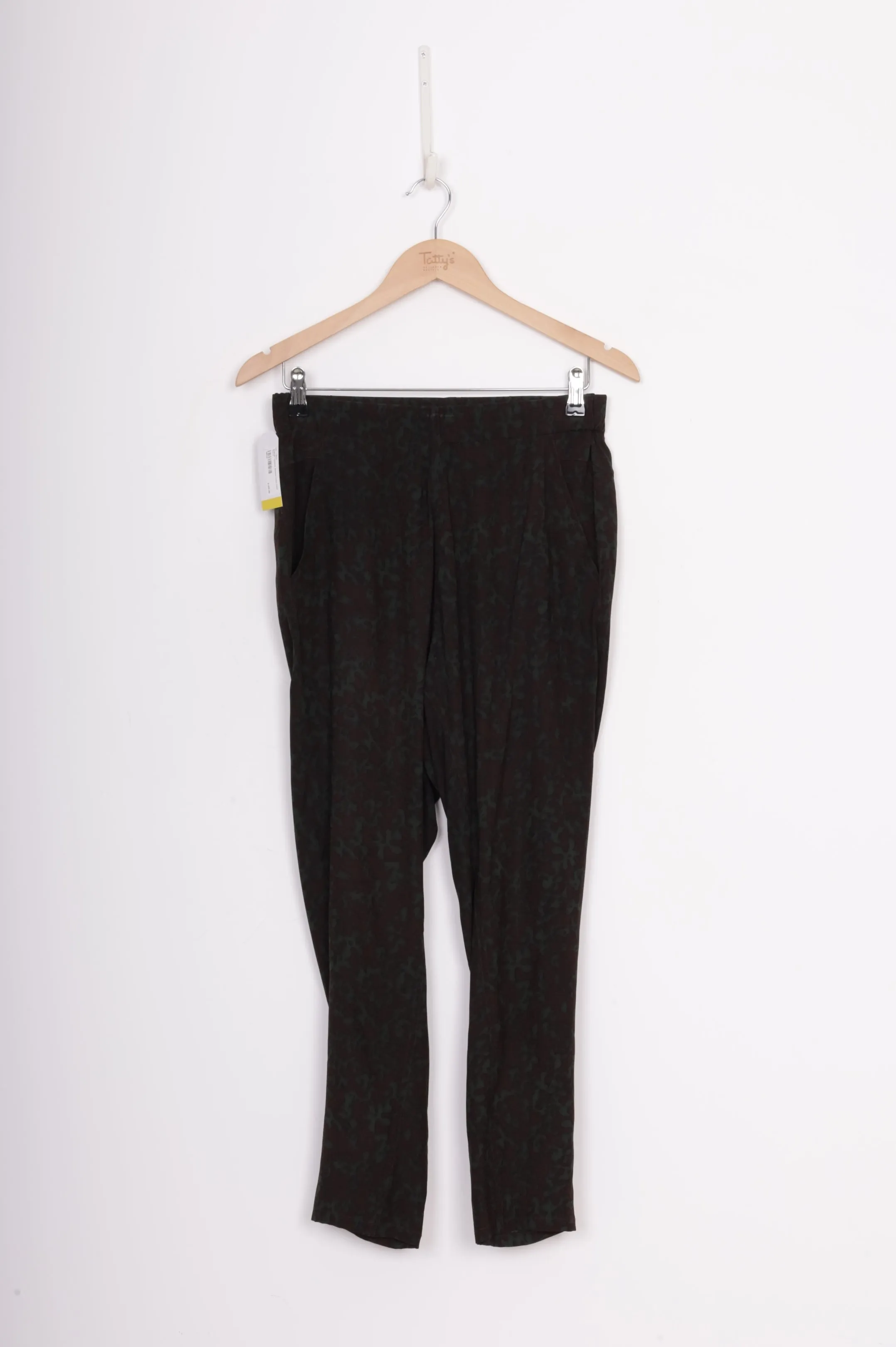 Scanlan Theodore Womens Green Pants Size 6