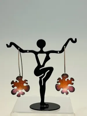 SEAWEED DROP EARRINGS DKA206