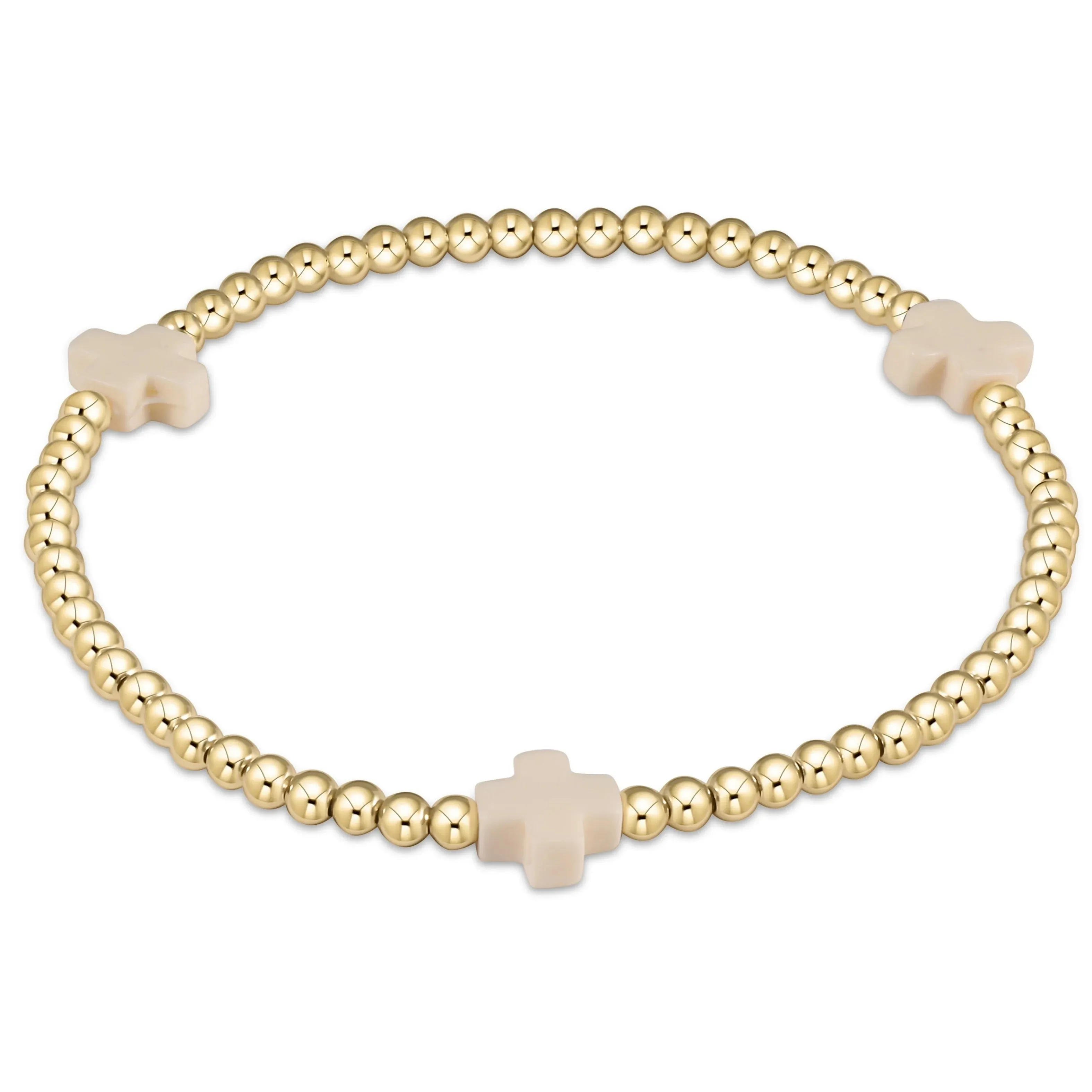 Signature Cross 3mm Bracelet
