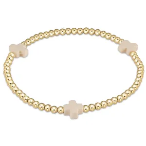 Signature Cross 3mm Bracelet