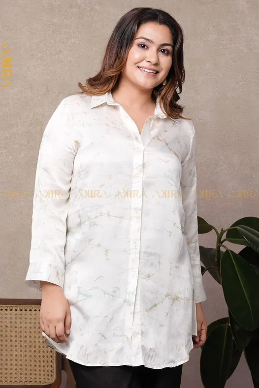 Silvery Shine Batik Silk Top | Kaftan, Bohemian Dress, Floral Dress, Boho Maxi Dress