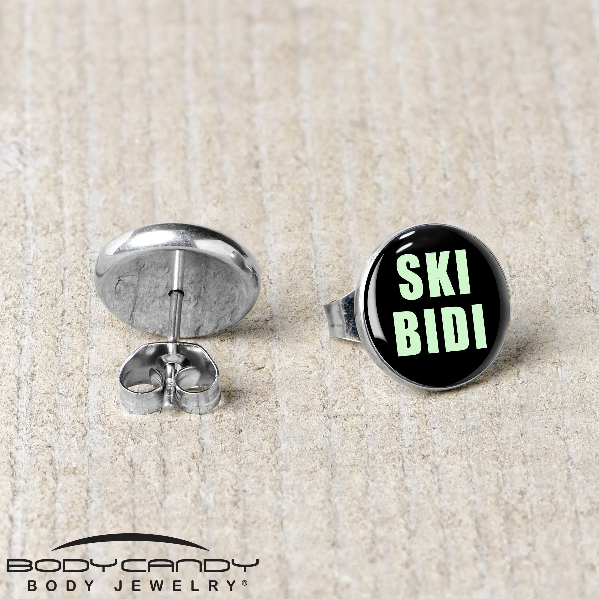 SKIBIDI Stud Earrings