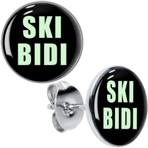 SKIBIDI Stud Earrings