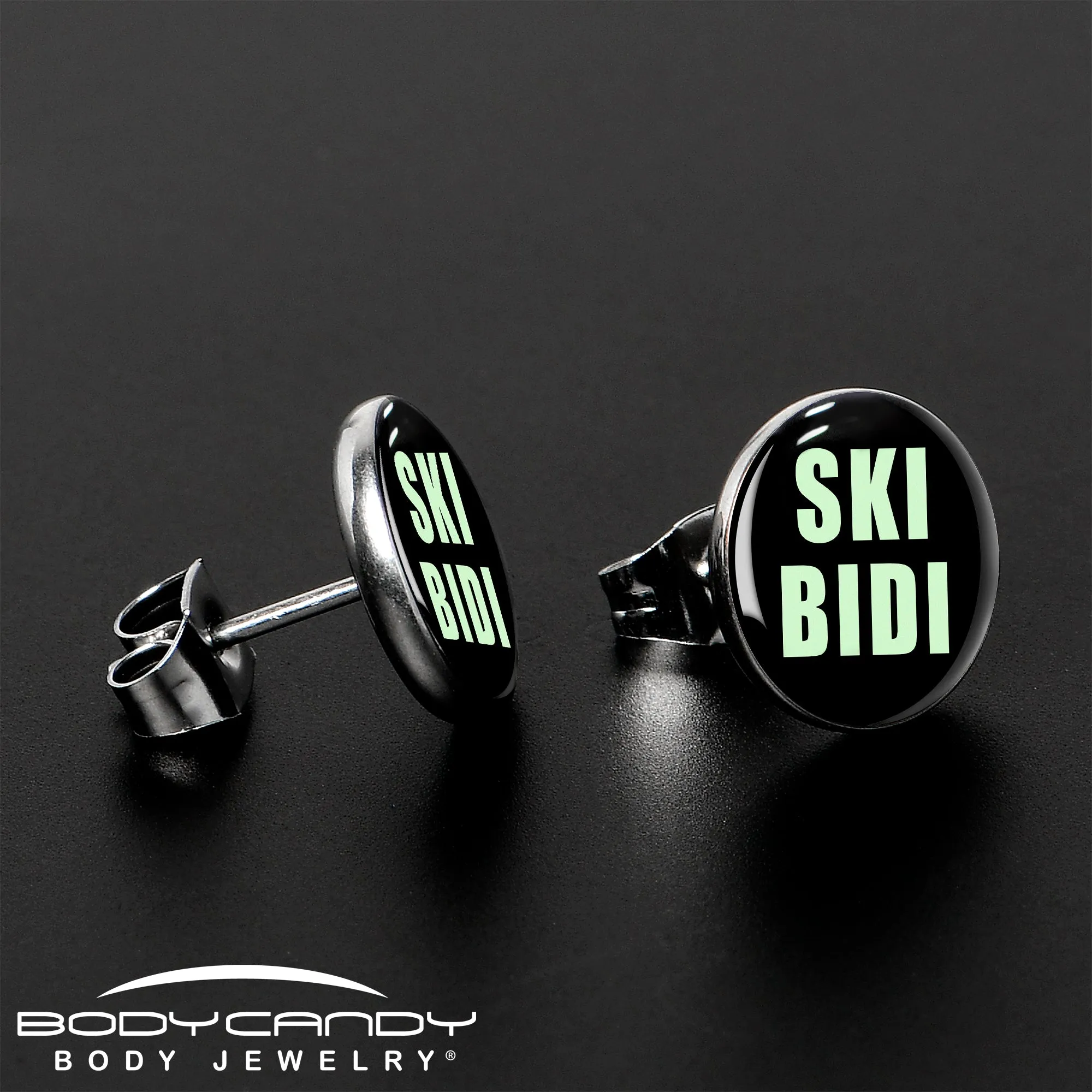 SKIBIDI Stud Earrings