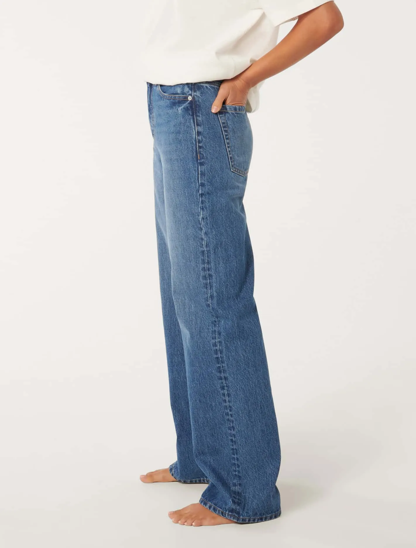 Sky Straight Leg Jeans