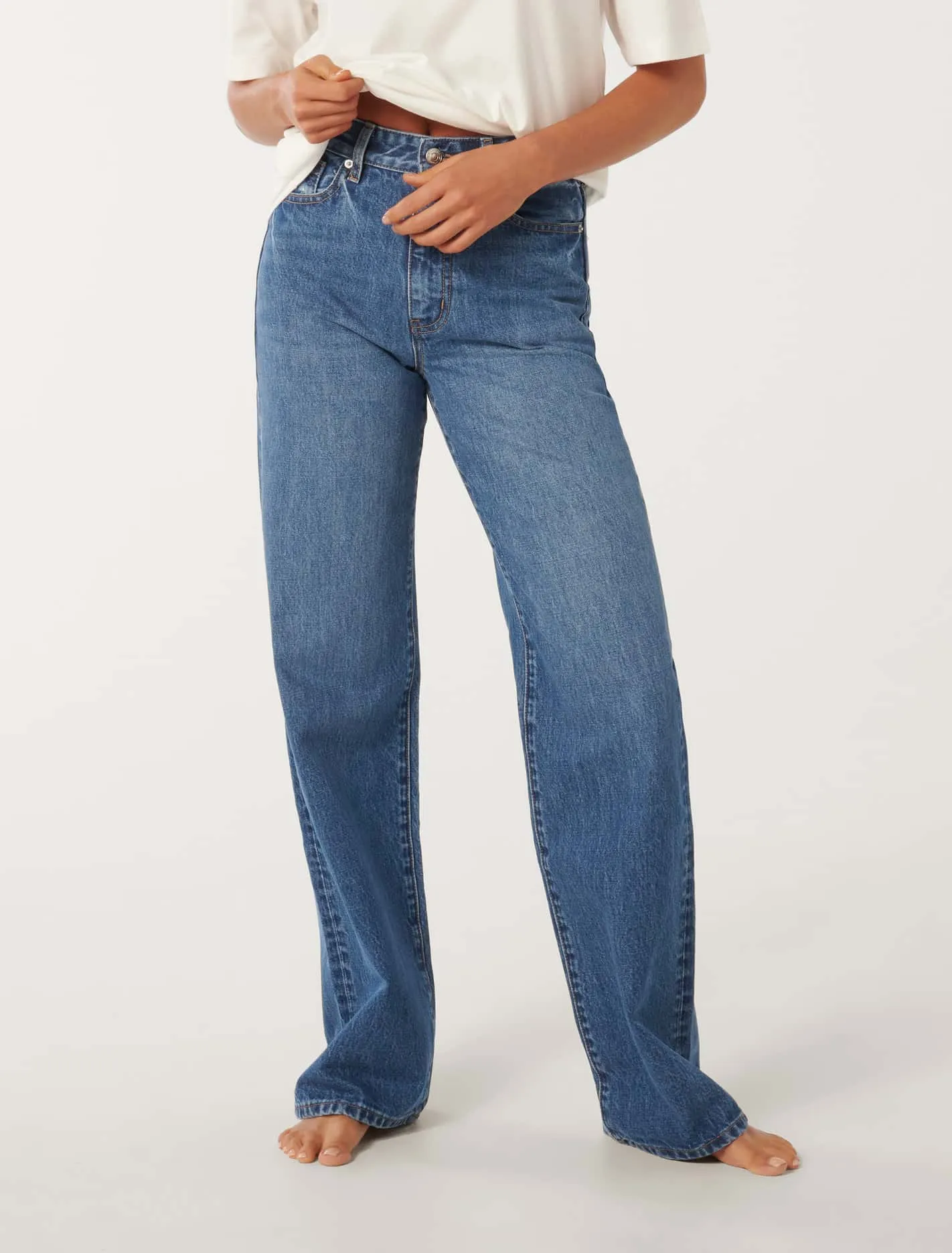 Sky Straight Leg Jeans