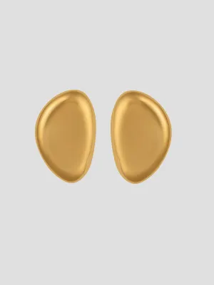 Small Oval Drop Earrings