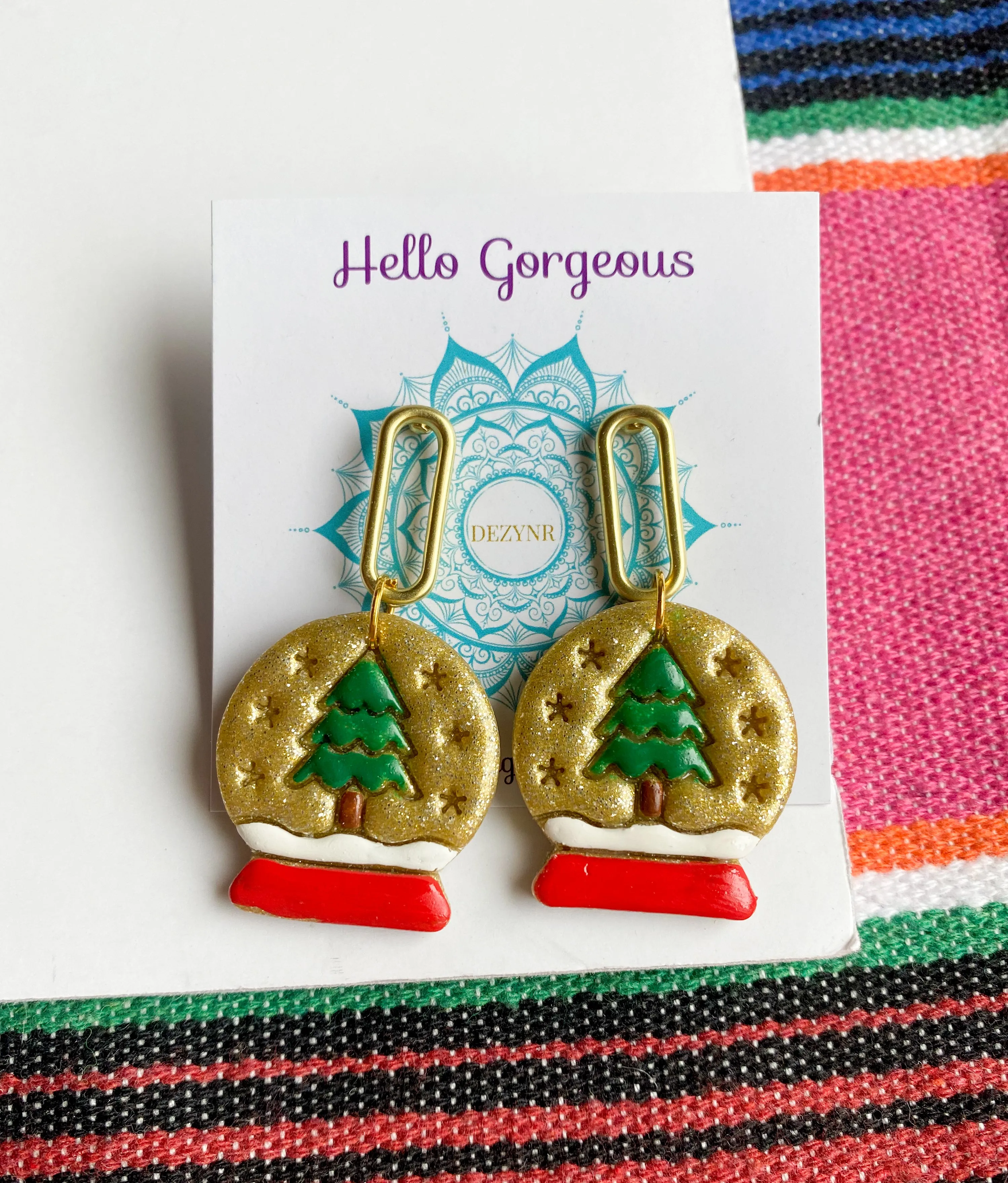 Snow Globe Dangles