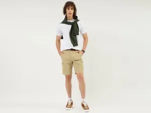 Solid Slim Fit Shorts