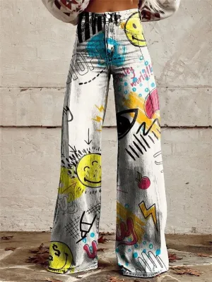 Sophie™ - High Waisted Wide Leg Trousers