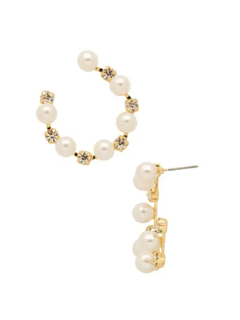 Sorrelli Hoop Earring - Modern Pearl