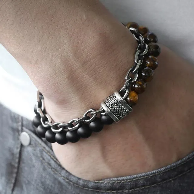 Stone Beaded Bracelets