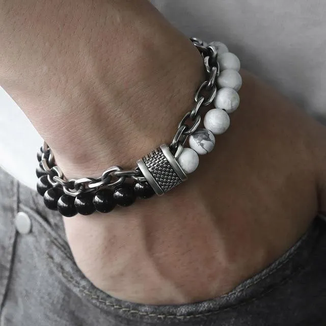 Stone Beaded Bracelets
