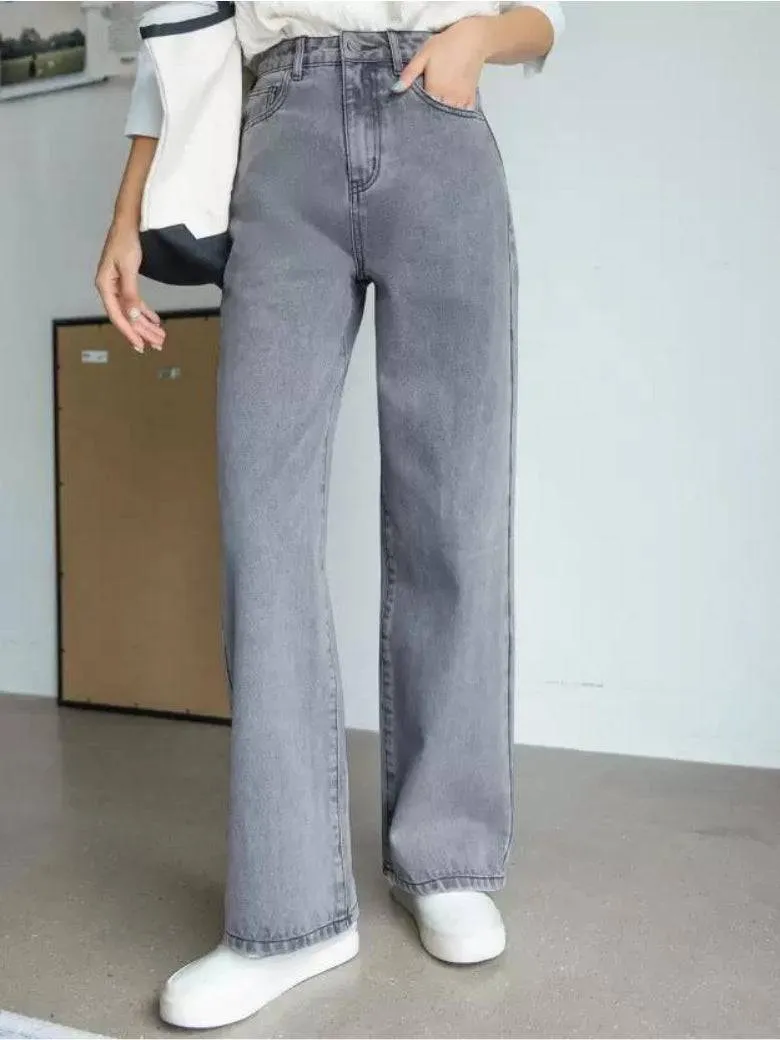 Stonewash Supreme Straight Leg Denim